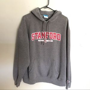 Unisex Stanford Champion Eco fleece gray hoodie